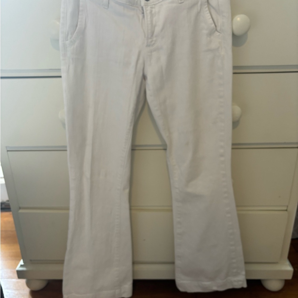 Paige White Flair Jeans